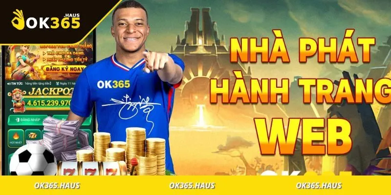 Giao diện OK365 hiện đại, thân thiện, dễ dàng thao tác cá độ